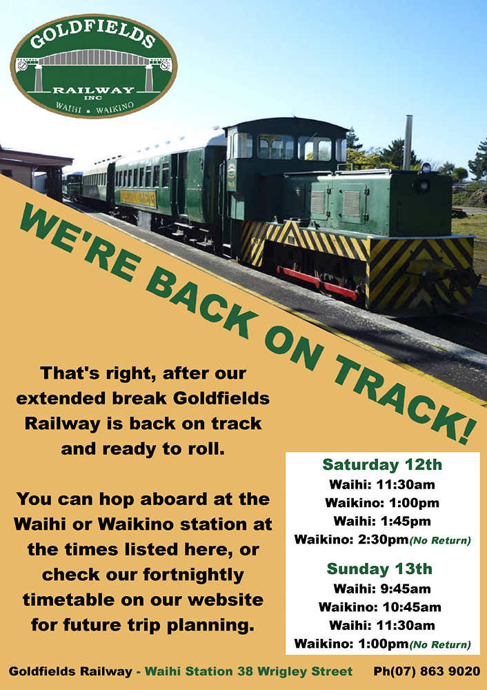 Back on Track!