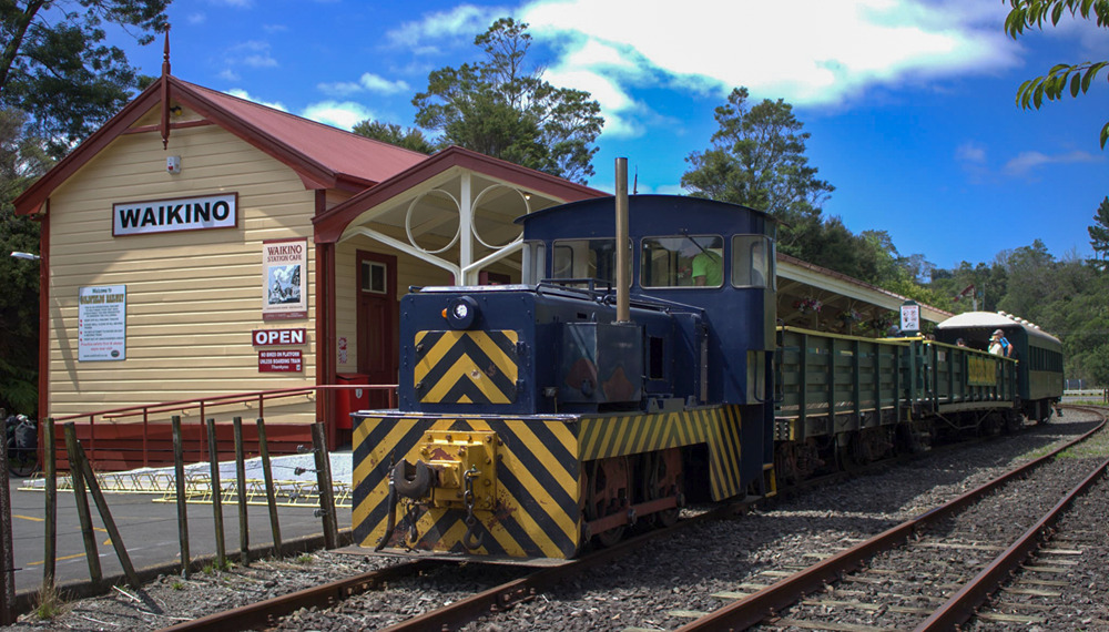 Loco 7 at Waikino Station
